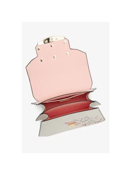 Кожаная сумка Cromia белая