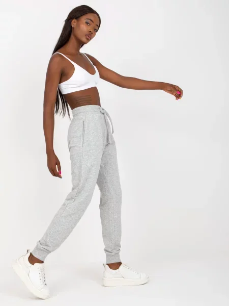 Spodnie dresowe Basic Feel Good szare