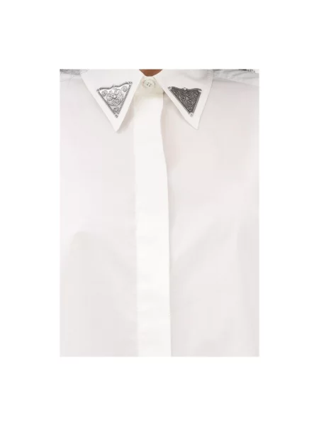 Pinko Cămașă PESCARA | Cropped Fit alb