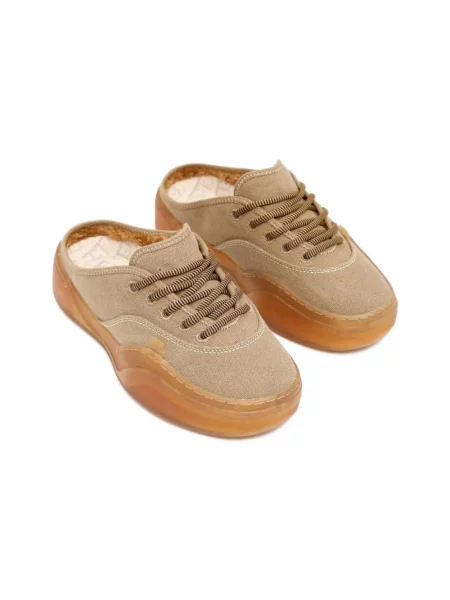 Sneakersy Erl brązowe