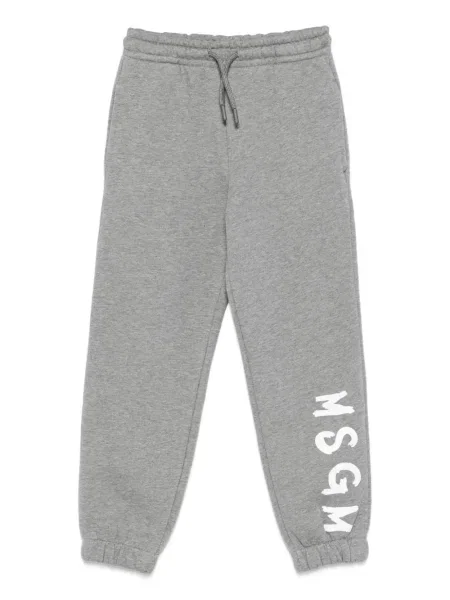 Spodnie dziecięce Msgm szare