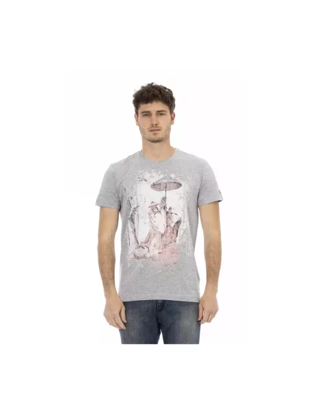 Koszulka Trussardi casual szara