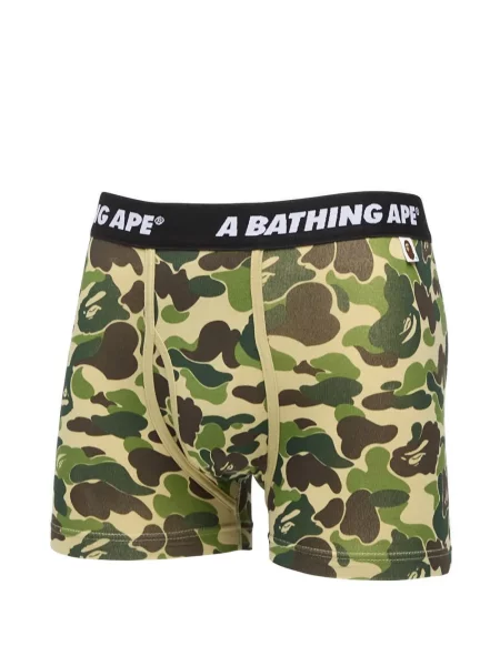 Čarape A Bathing Ape® s camo uzorkom zelena