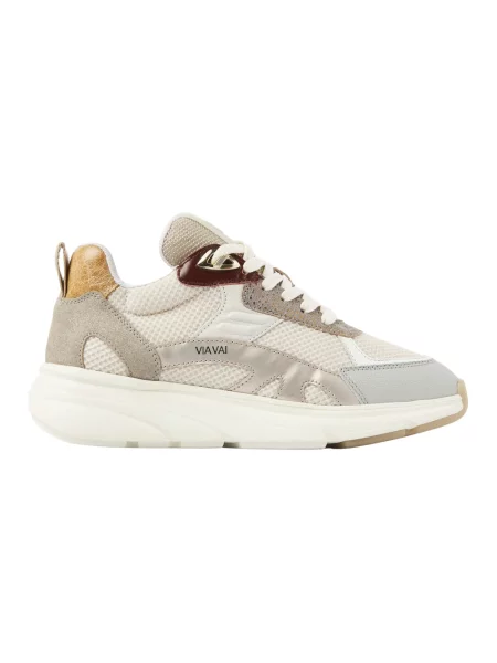 Sneakersy Via Vai beżowe