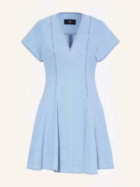 7 For All Mankind Sukienka Jeansowa Hana blau