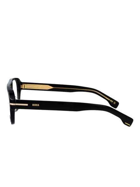 Ochelari de soare aviator Boss negru