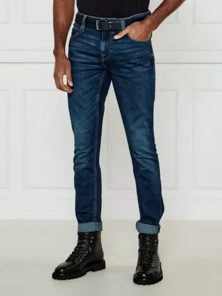 GUESS Blugi CHRIS | Super Skinny fit cu adaos de lână