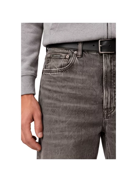 Blugi Calvin Klein Jeans gri