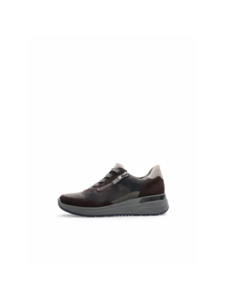 Sneakersy Ara casual brązowe