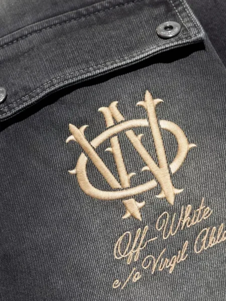 Cămașă din denim Off-white alb