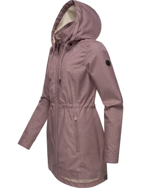 Ragwear Palton funcțională Dakkota II mauve