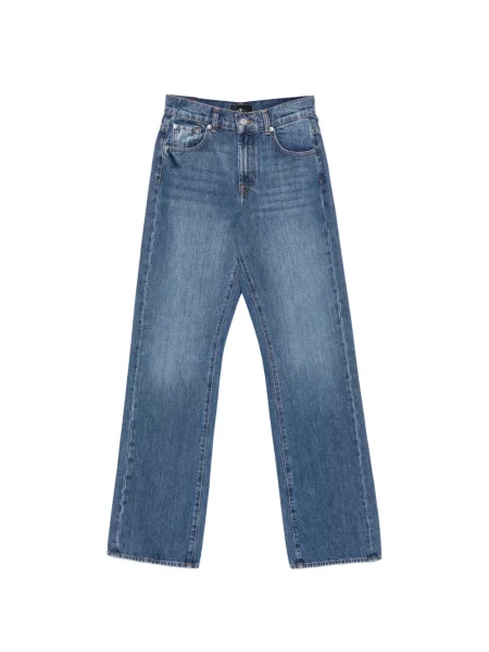Džínsy 7 For All Mankind modrá