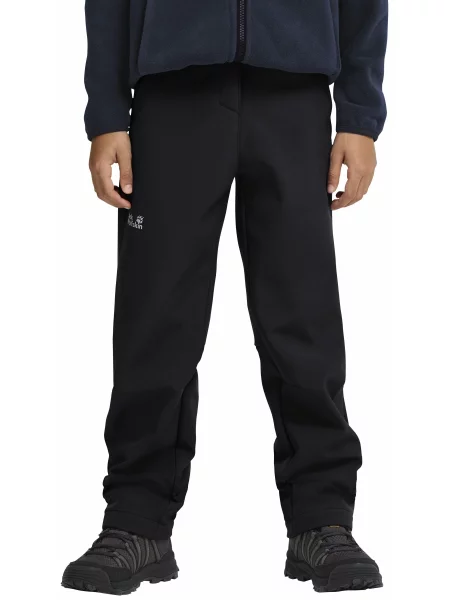 Детские брюки Jack Wolfskin черные
