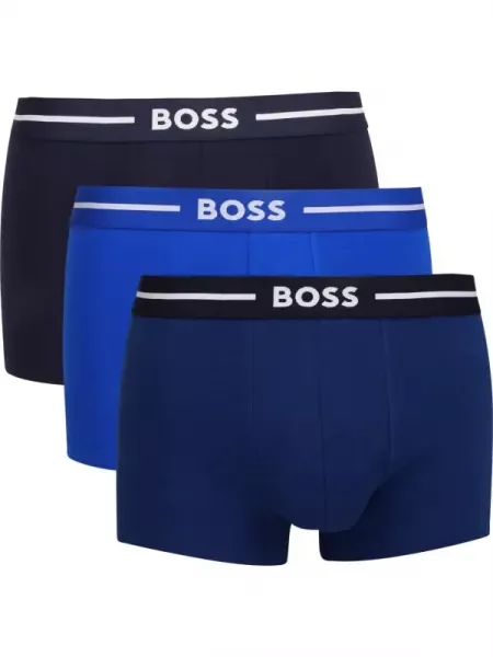 BOSS BLACK 3 db-os boxeralsó szett fekete