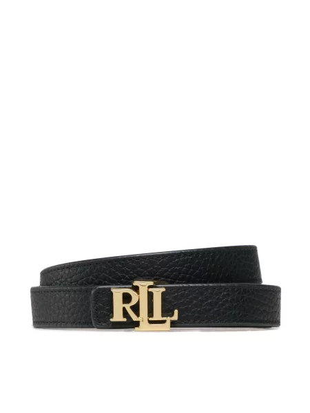 Lauren Ralph Lauren Remen smeđa / zlatna crna