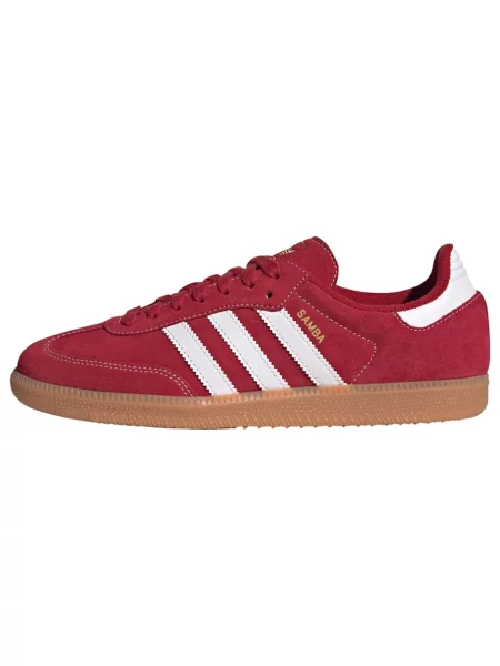 ADIDAS ORIGINALS Nizke superge Samba temno rdeča bela