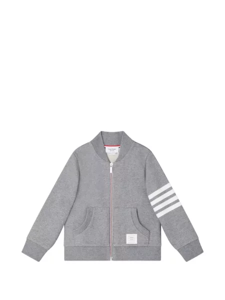 Kurtka bomber dziecięcy Thom Browne szary