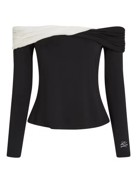 Top Karl Lagerfeld negru
