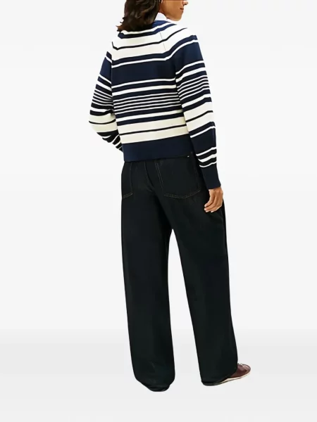 Жилетка Tommy Hilfiger на райета синьо
