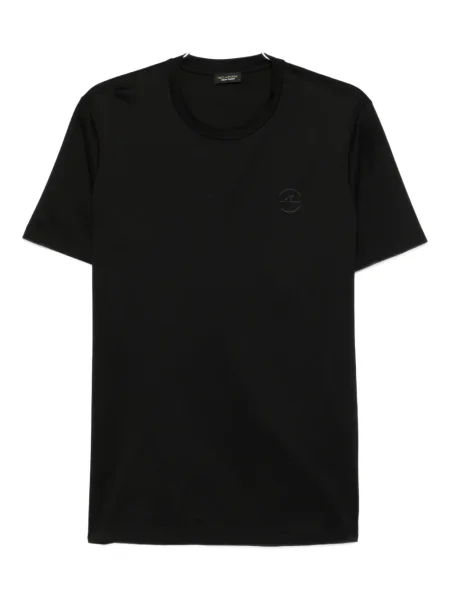 Tricou Paul & Shark cu broderie negru