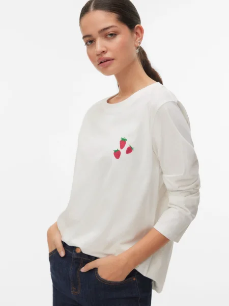 VERO MODA Tričko VMSIGRID trávovo zelená / orgovánová / malinová biela