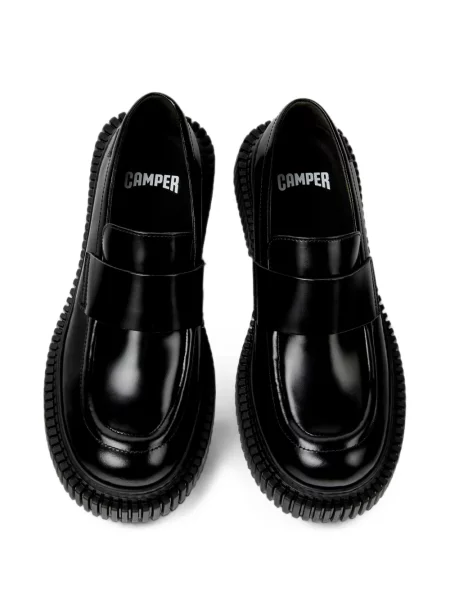 Кожени лоуфъри Camper черно