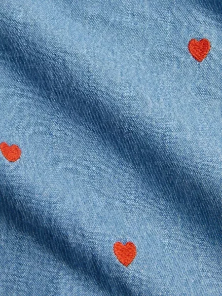 Mini Rodini Дитячі джинси Mini hearts