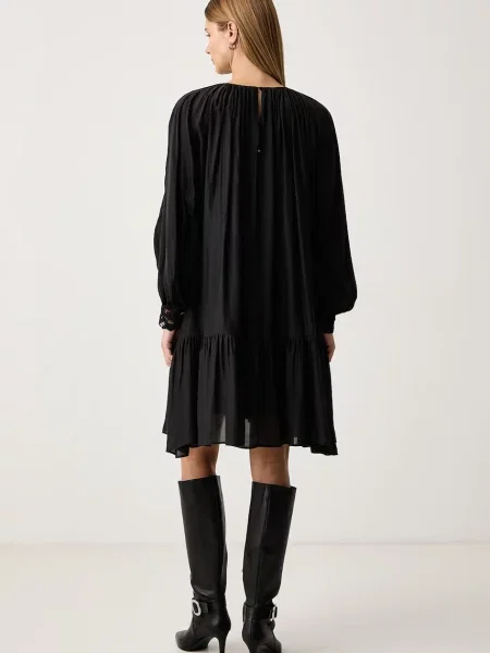 BOSS Orange rochie cu modal C_Datma negru