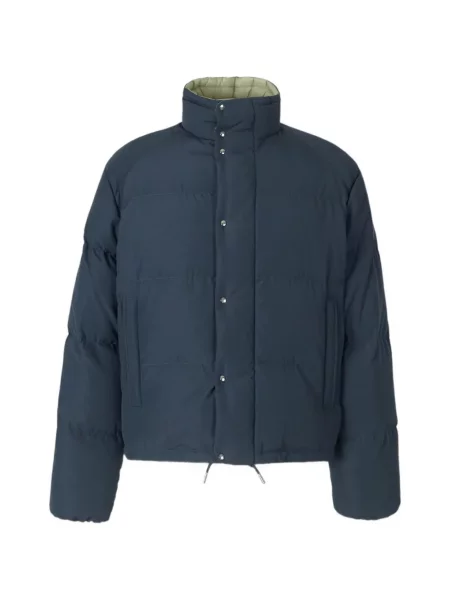 Krátký péřová bunda Moncler šedá