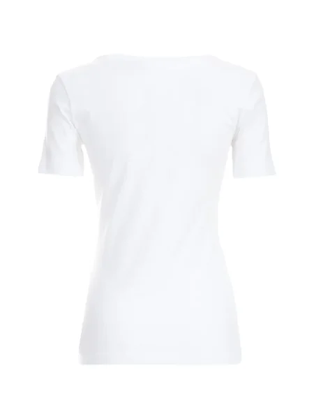 Tricou Just Cavalli scurt alb