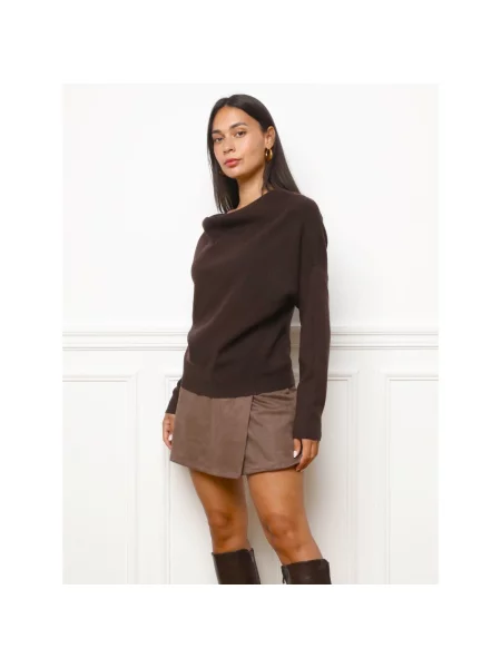Pulover La Modeuse maro