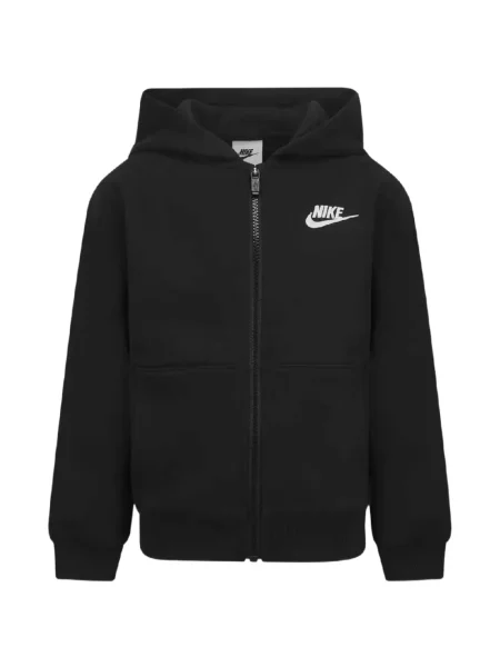 Dětska mikina s kapucí Nike černá