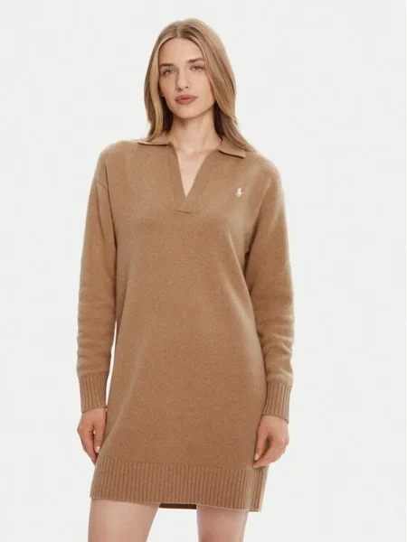 Polo Ralph Lauren Rochie tricotată bej