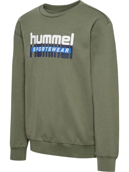 Bluza sportowa dresowa Hummel hml Tukas Sweatshirt zielona