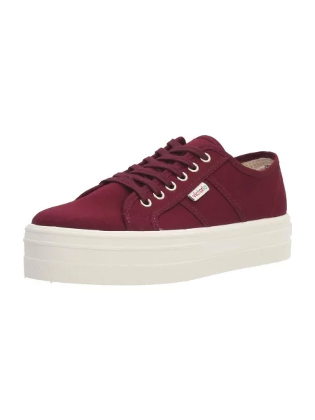 Sneakerși Victoria bordo