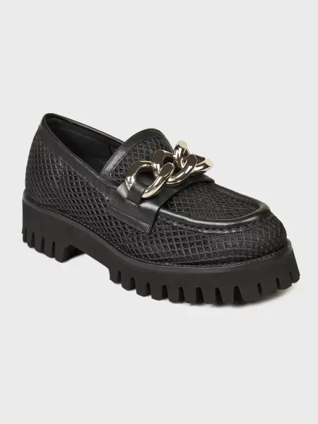 Лоферы Casadei черные
