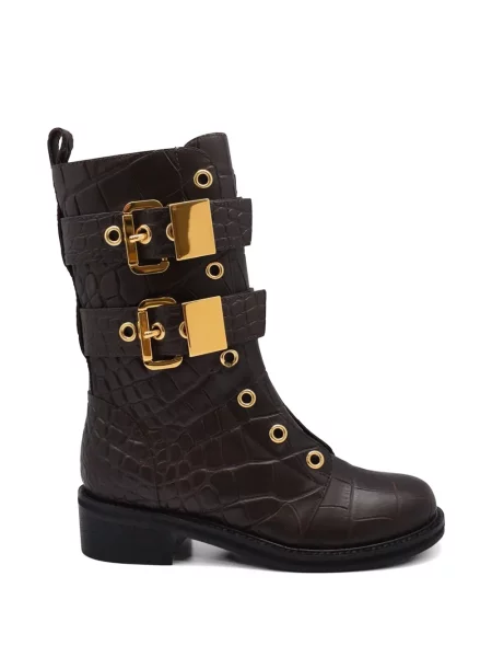 Botine Giuseppe Zanotti cu cataramă maro