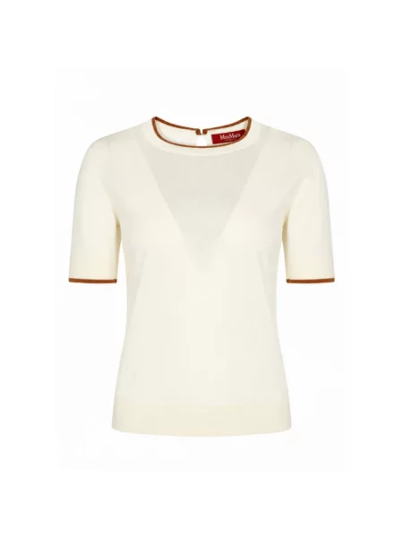Sweter Max Mara biały