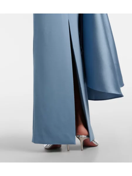 Rochie Solace London drapată albastru