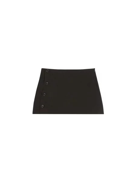 Bershka Fustă negru