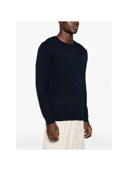 Sweter Polo Ralph Lauren wełniany niebieski