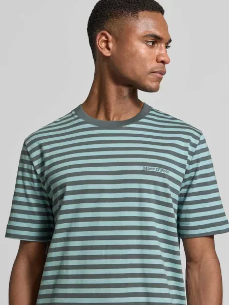 T-shirt o kroju regular fit z czystej bawełny Marc O'polo