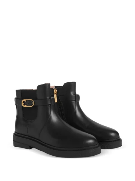 Botine Coccinelle cu cataramă negru