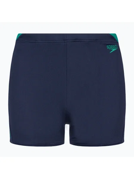 Olcsóbban. Férfi Speedo Hyper Boom Splice úszó boxeralsó tengerészkék/zöld. Méret: 30 zöld