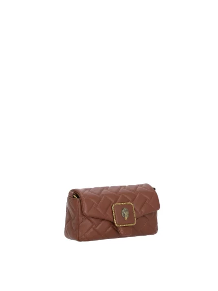 Kurt Geiger London torebka crossbody skórzana PIMLICO brązowa