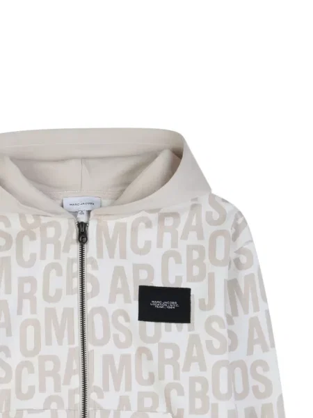 Bluza z kapturem dziecięca Marc Jacobs biała
