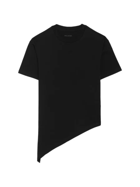 Tricou Zadig&voltaire asimetric negru
