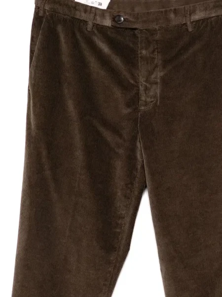 Pantaloni Michael Coal de catifea cord maro