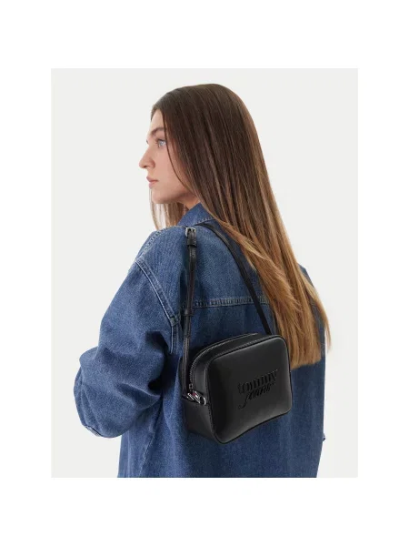 Tommy Jeans Дамска чанта Tjw Must Camera Bag черен