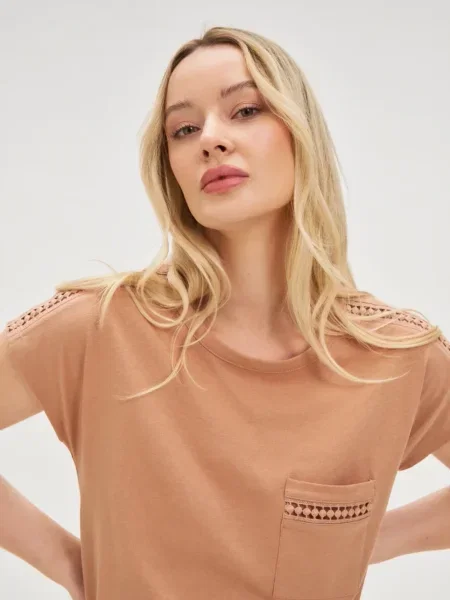 Tricou Marisse maro